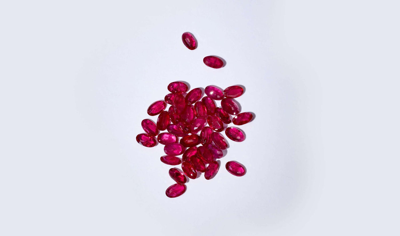 Pendentif Mois Juillet - Ruby
