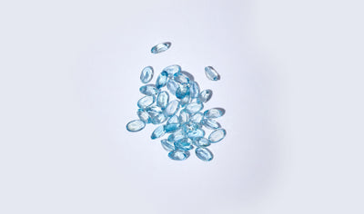 Pendentif Mois Mars - Aquamarine