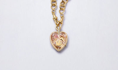 Collier Amate Diamond Heart
