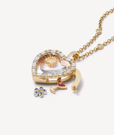 Collier Amour Diamond Heart