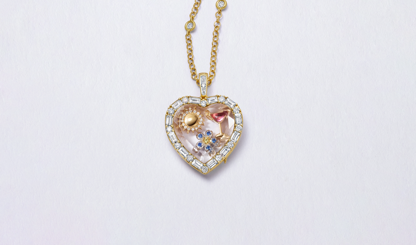 Collier Amour Diamond Heart