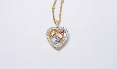 Collier Amour Diamond Heart