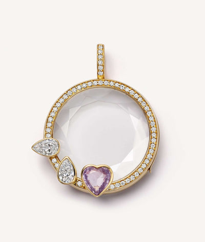 Collier Aphrodite Sapphire Heart
