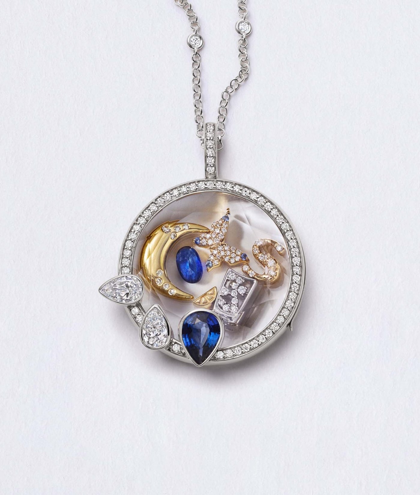 Pendentif Mois Septembre - Sapphire