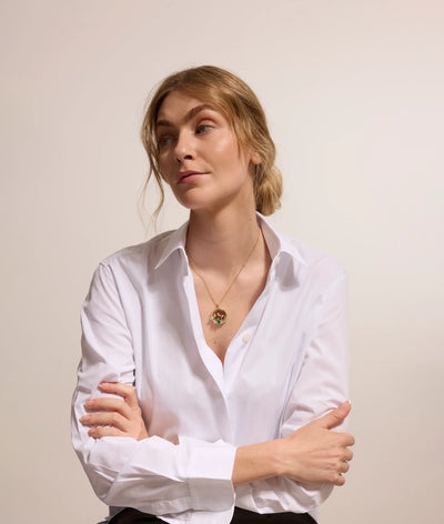 Collier Athena Emerald Pear Drop