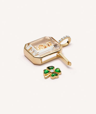 Four Leaf Clover Charm