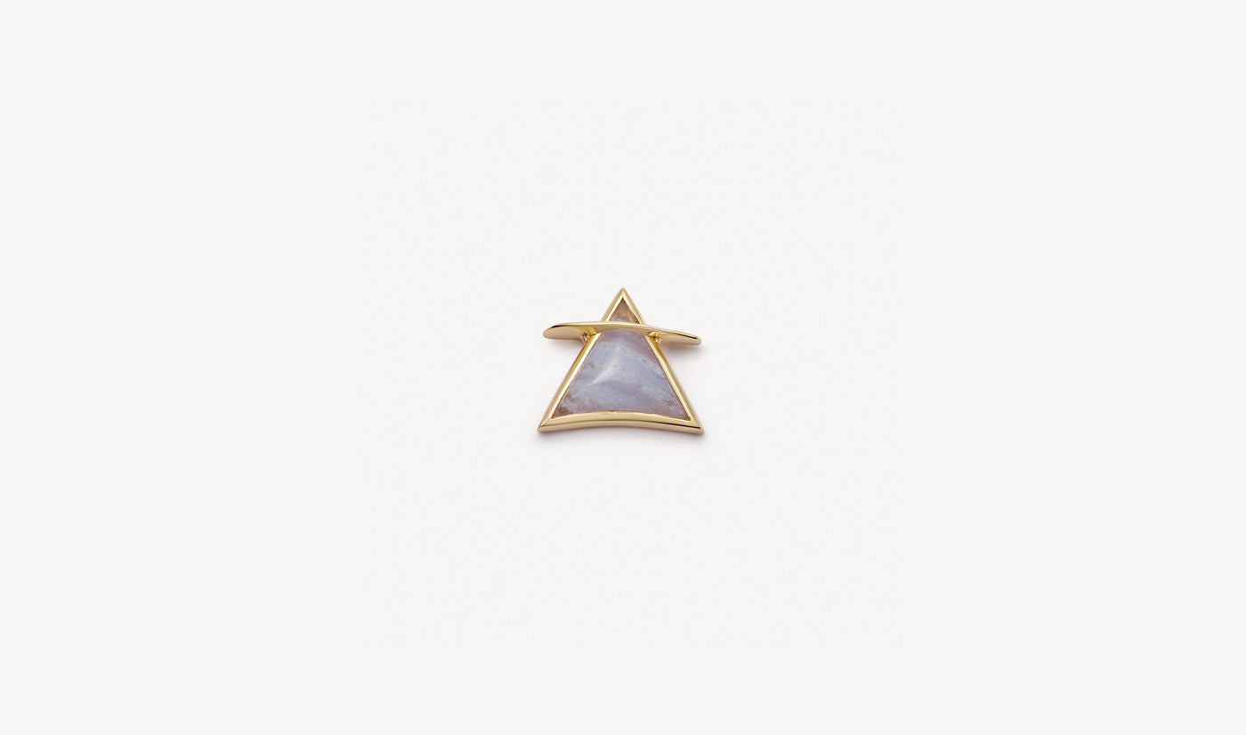 Blue Agate Air Charm
