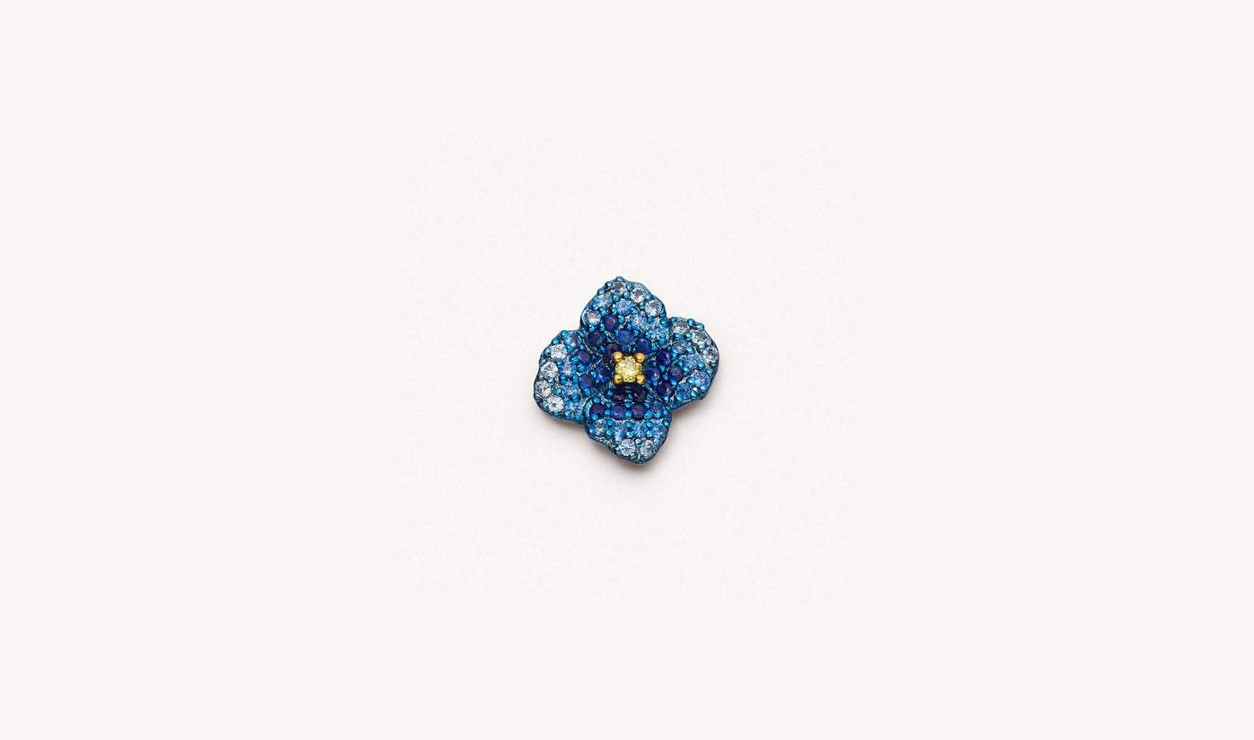 Blue Poppy Charm