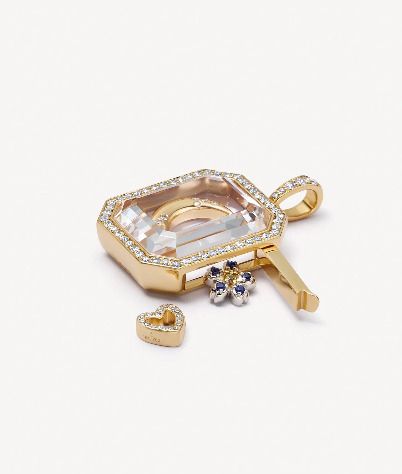 Collier Heritage Diamond Baguette