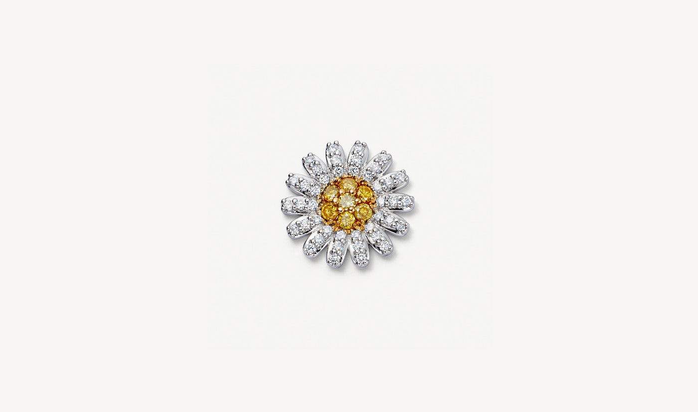 Diamond Daisy Charm