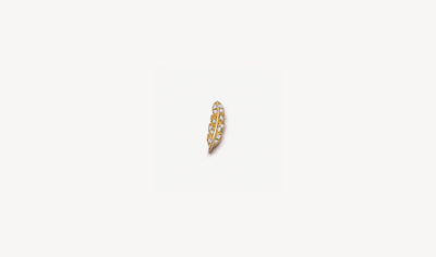 Golden Feather Charm