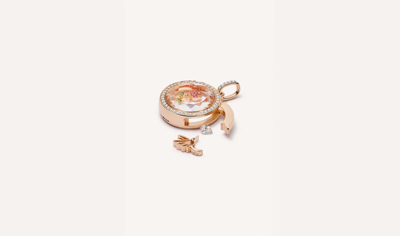 Pendentif Mois Avril - Diamond