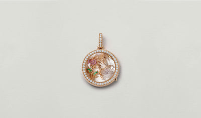 Pendentif Mois Avril - Diamond