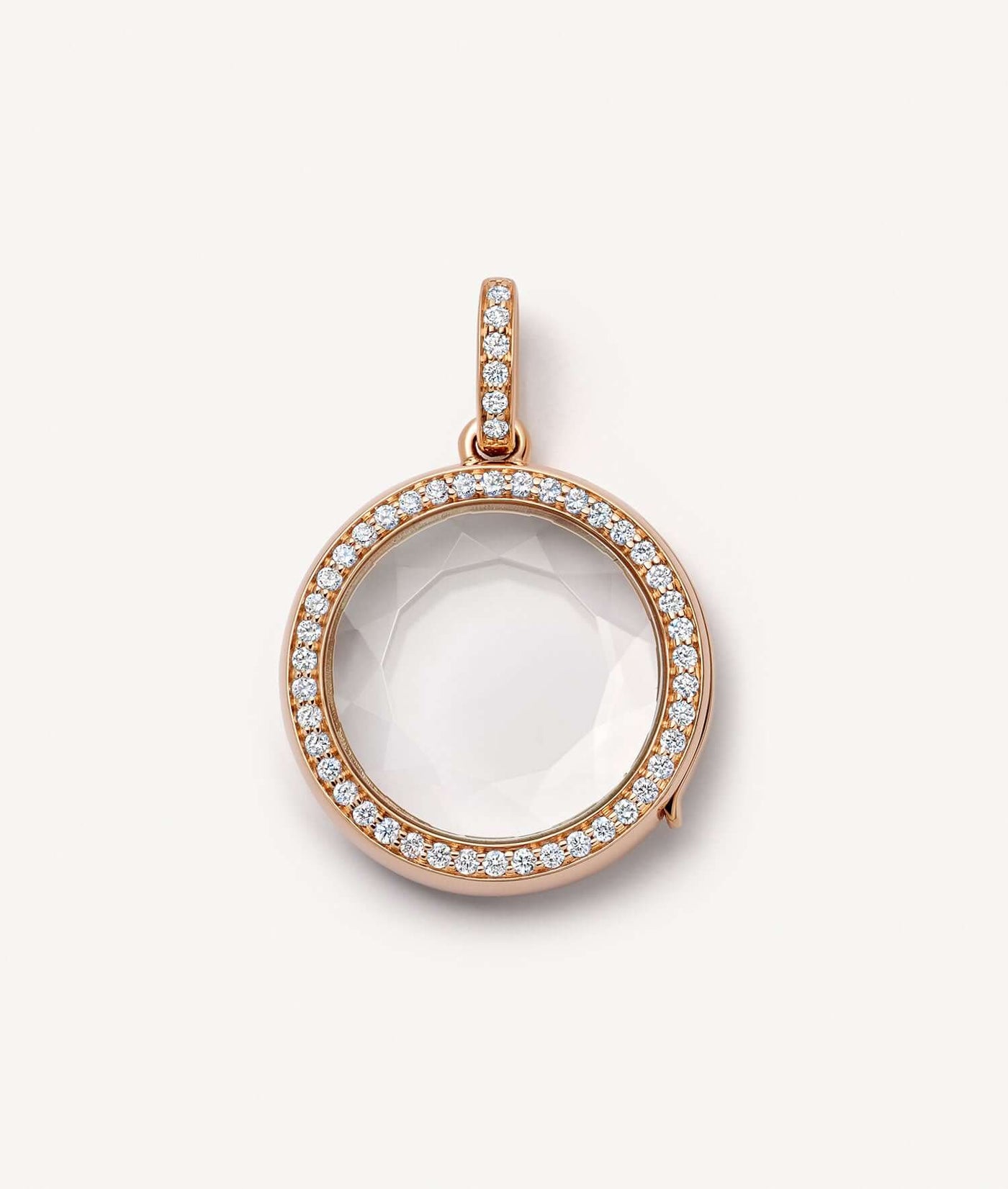 Collier Helios Rond Diamond Rose Gold