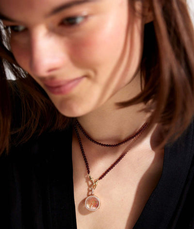 Collier Helios Rond Diamond Rose Gold