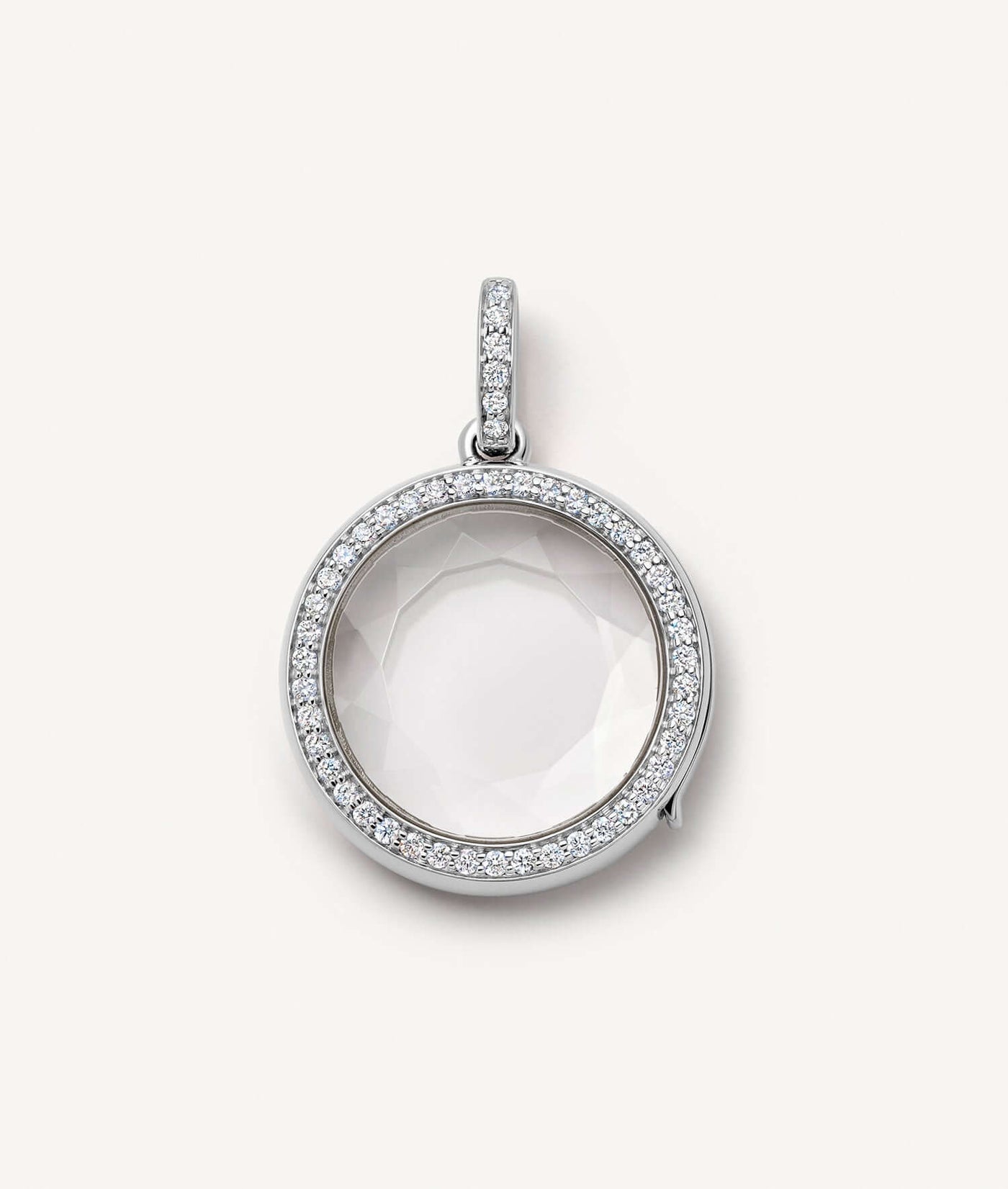 Collier Helios Rond Diamond Argenté