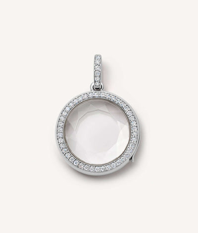 Collier Helios Rond Diamond Argenté