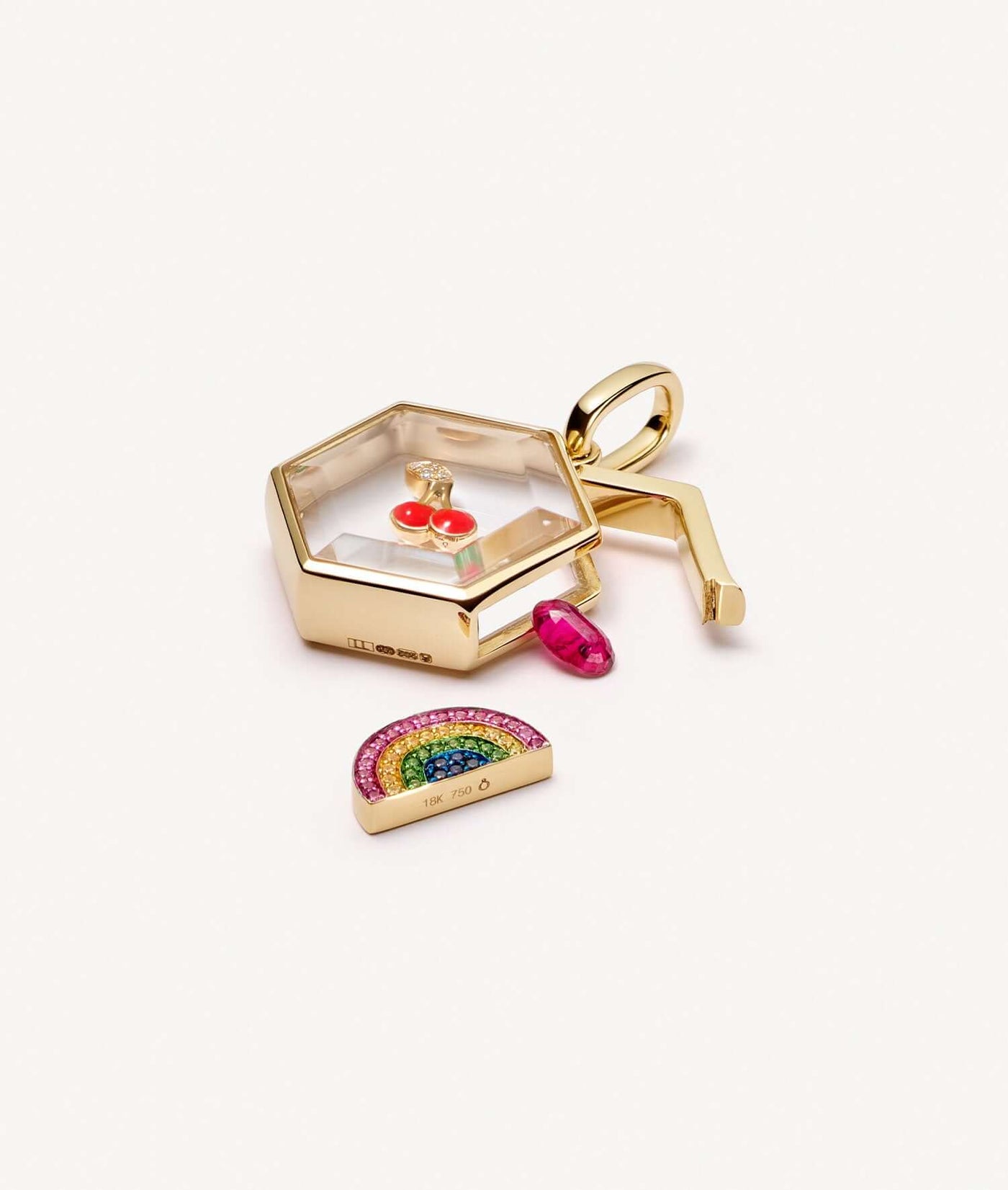 Collier Honeycomb Gold
