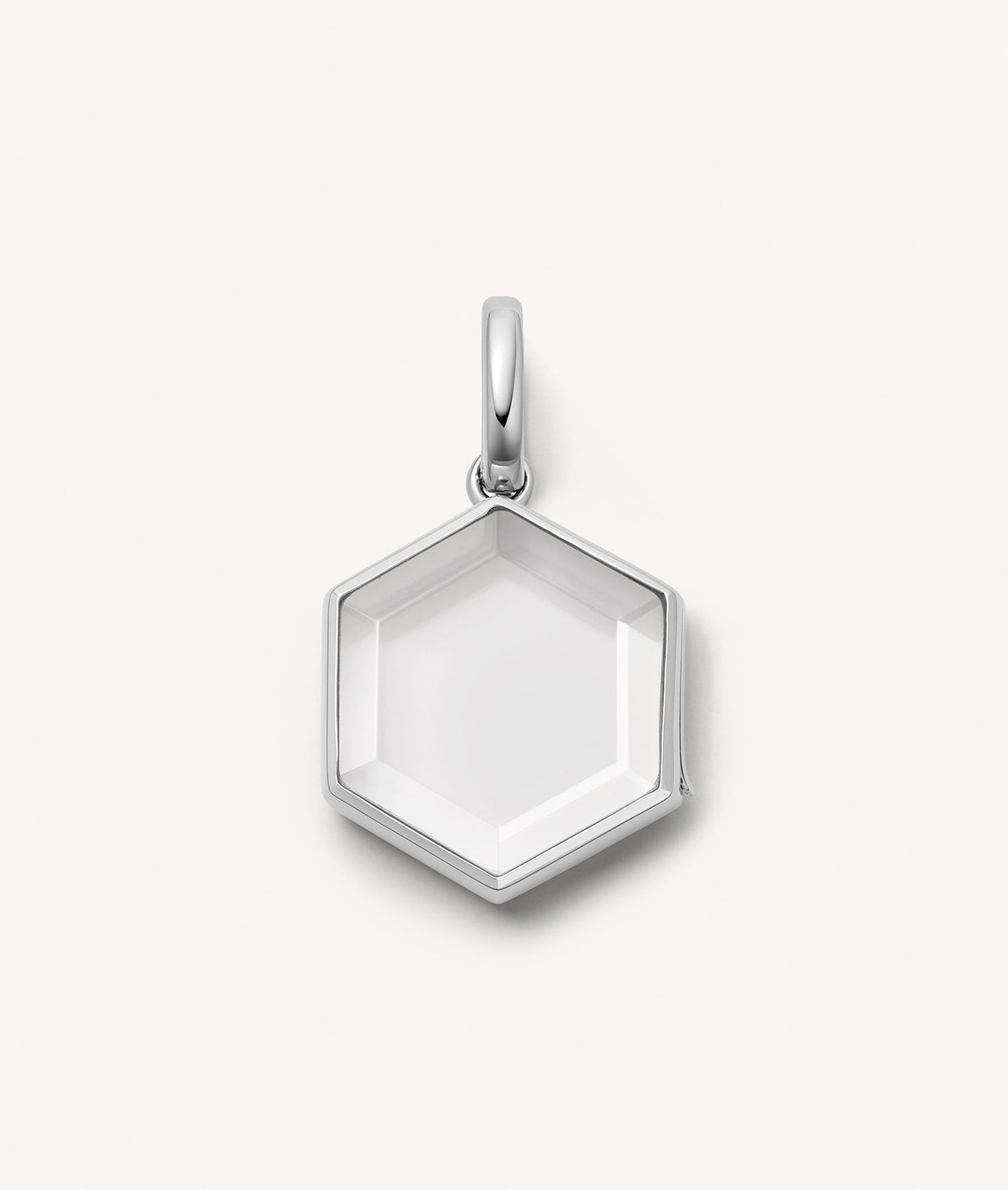 Collier Honeycomb Argenté