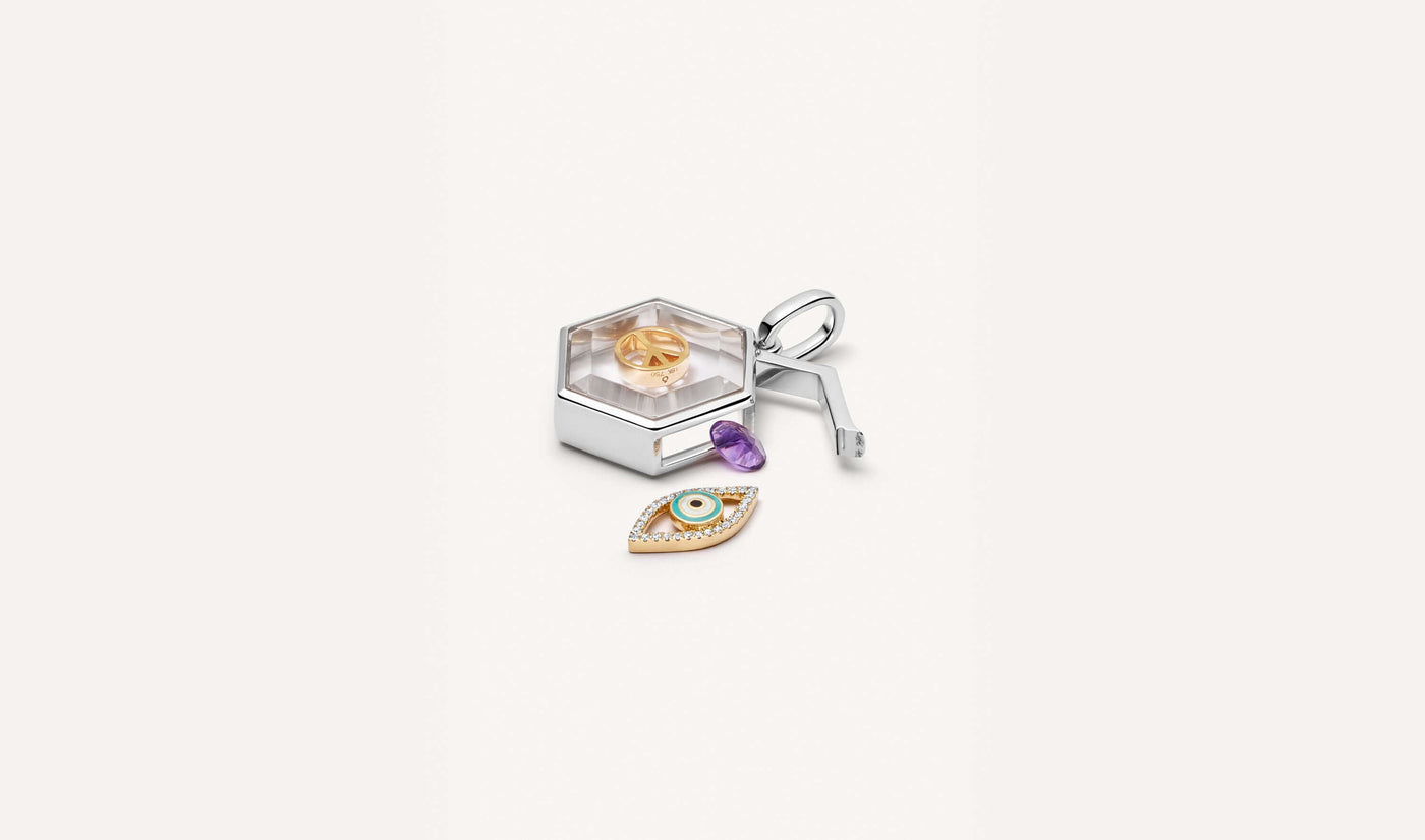 Pendentif Mois Février – Améthyste