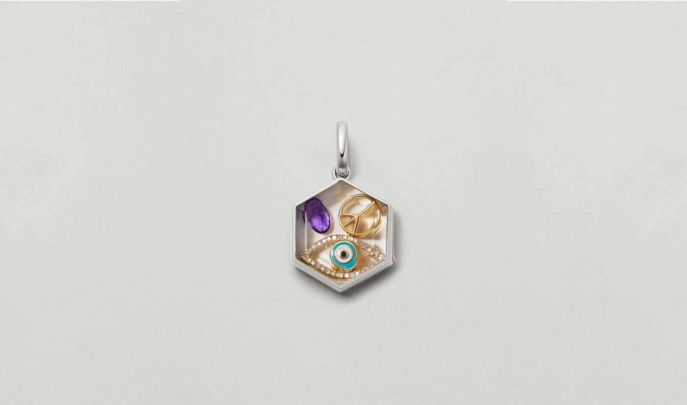 Pendentif Mois Février – Améthyste