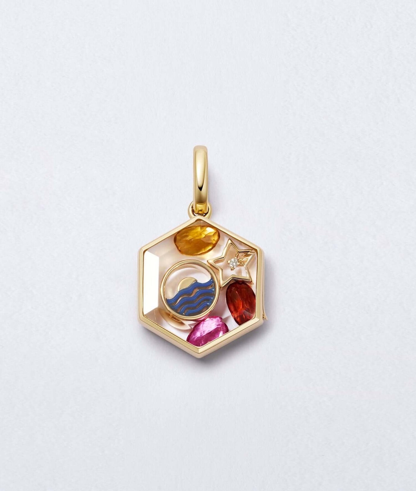 Pendentif Mois Janvier - Garnet
