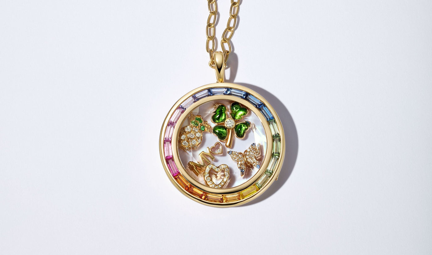 Collier Iris Baguette
