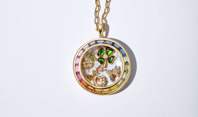 Collier Iris Baguette