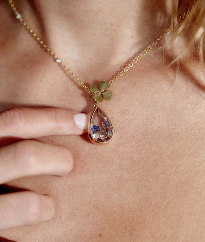 Blue Sapphire Star Charm