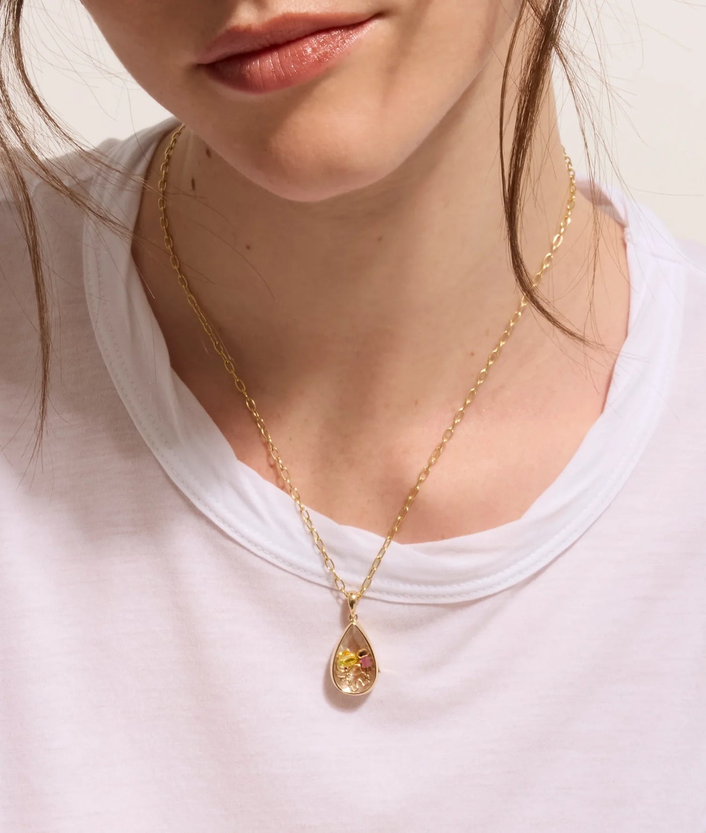 Collier Lacrima Teardrop