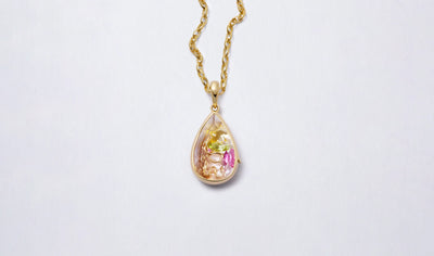 Pendentif Mois Août - Peridot