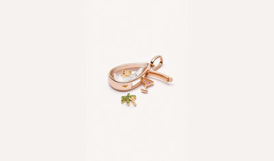 Collier Lacrima Teardrop Rose Gold