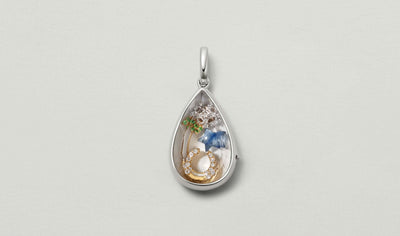 Blue Sapphire Star Charm