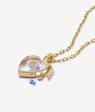 Diamond Daisy Charm