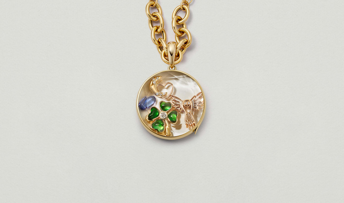 Collier Large Round