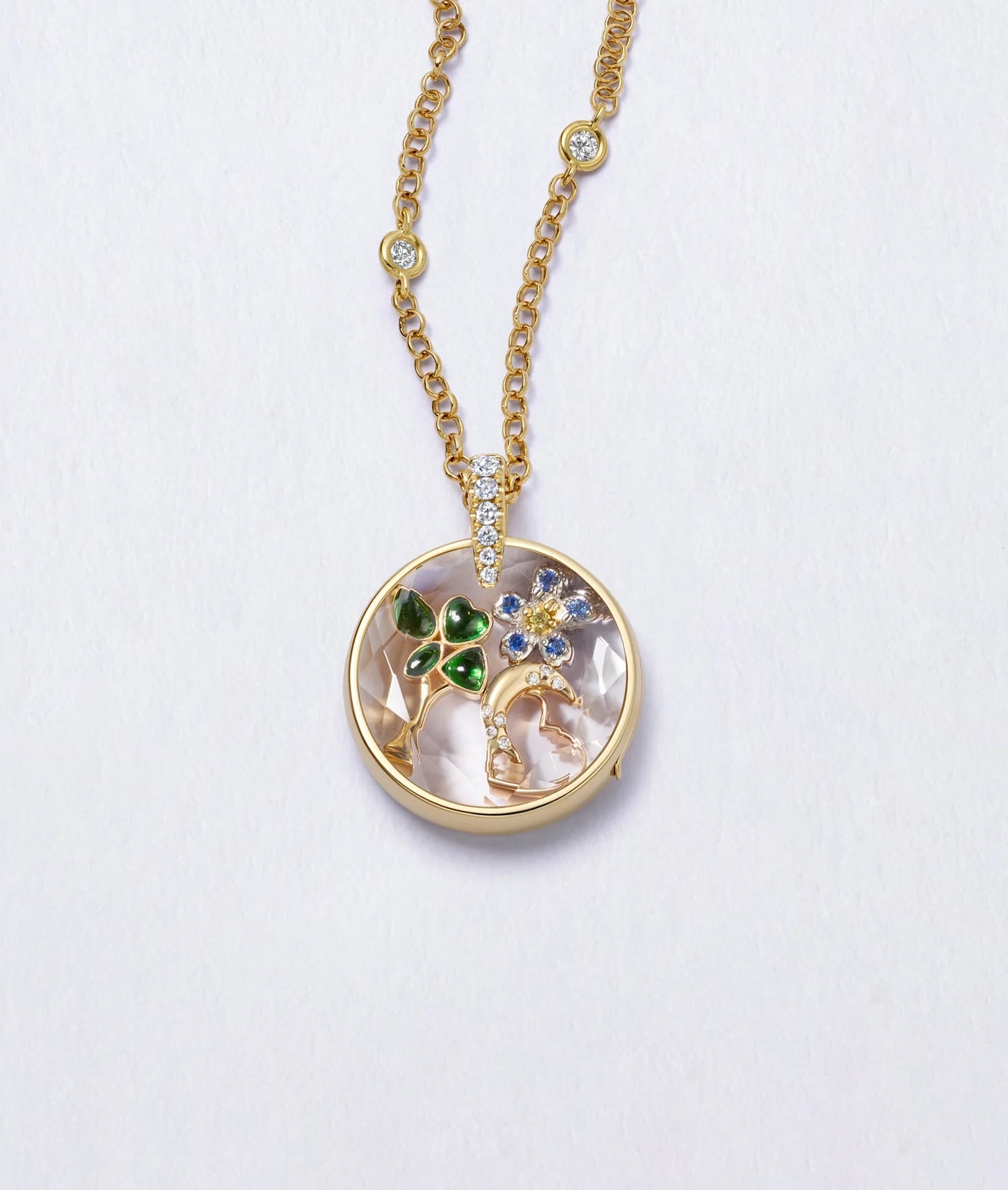 Moon and back  Charm