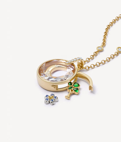 Collier Lyra Rond Diamond