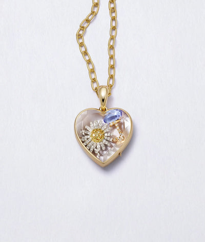 Pendentif Mois Mars - Aquamarine
