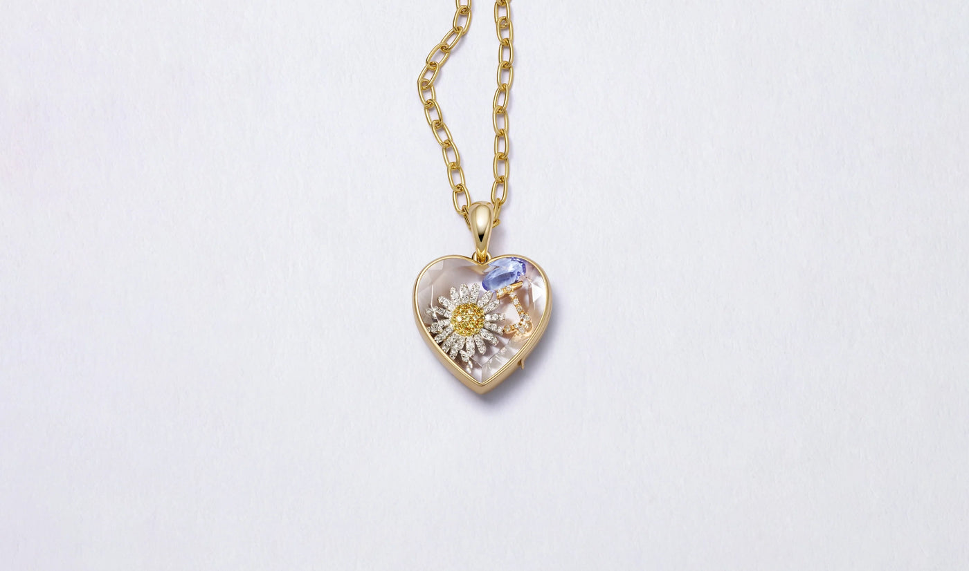 Collier Midi Heart of Safyra