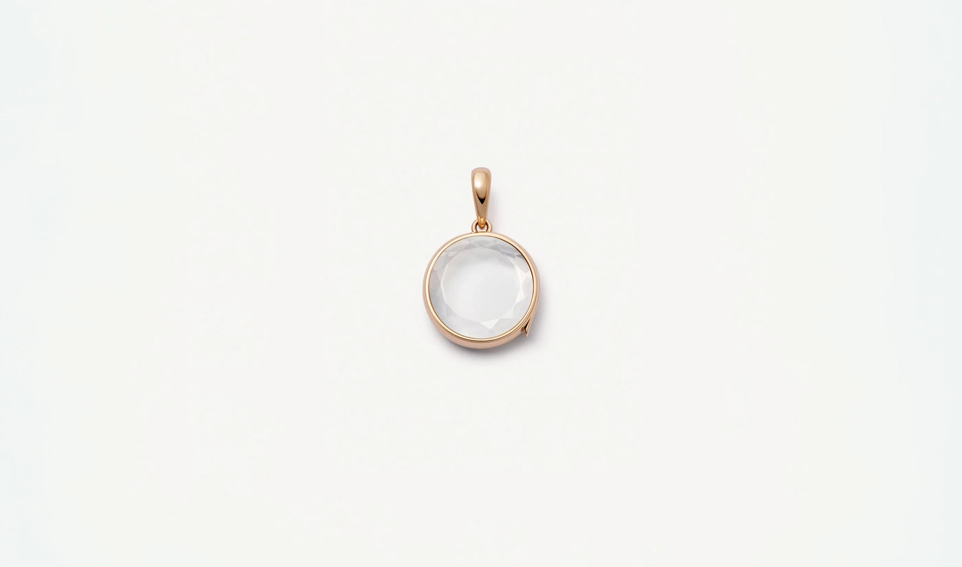 Collier Midi Round Rose Gold