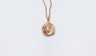 Collier Midi Round Rose Gold