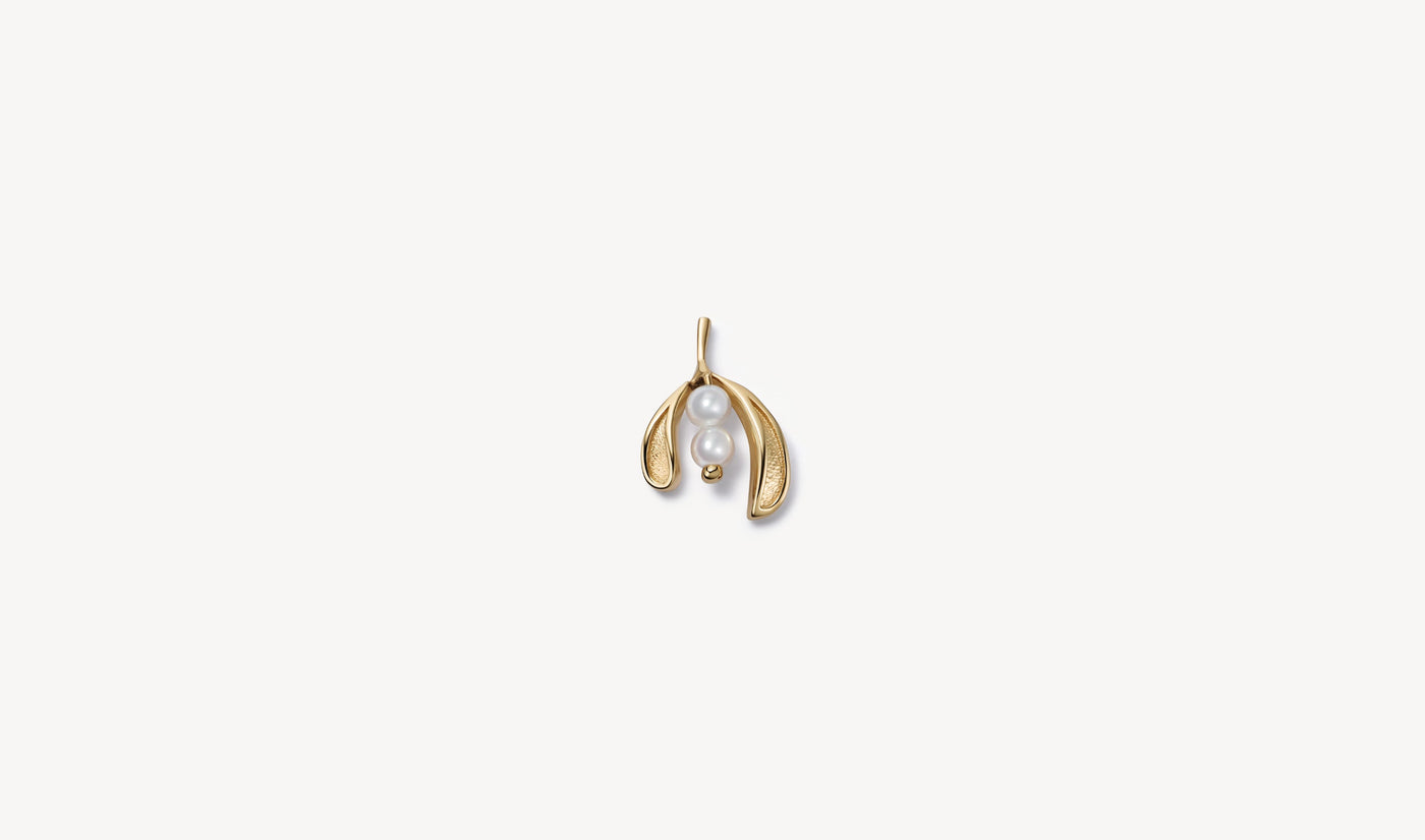 Mistletoe Pearl Charm - Limited Edition