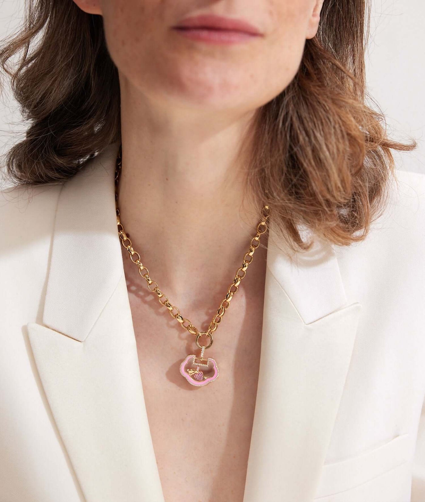 Collier Nimbus Diamond Cloud Pillow