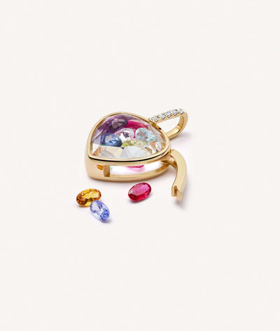 Pendentif Mois Juillet - Ruby