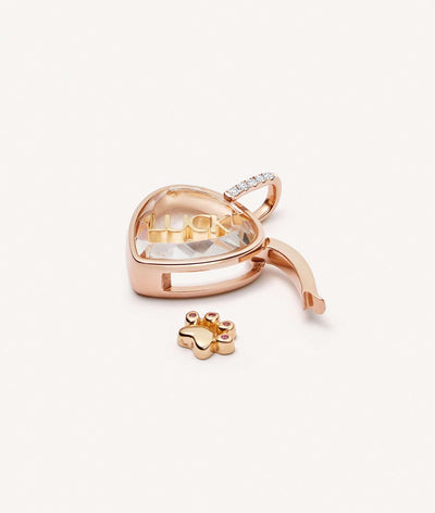 Collier Pear Cut Rose Gold