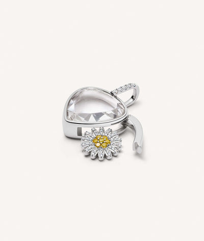 Collier Pear Cut White