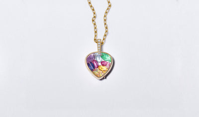 Collier Pear Cut