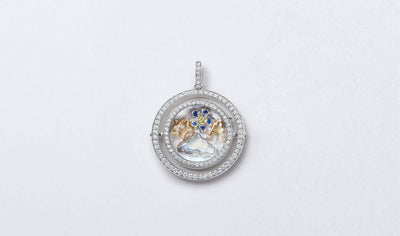 Moonstone Cloud Charm