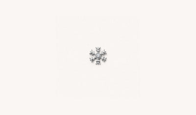 Diamond Snowflake Charm