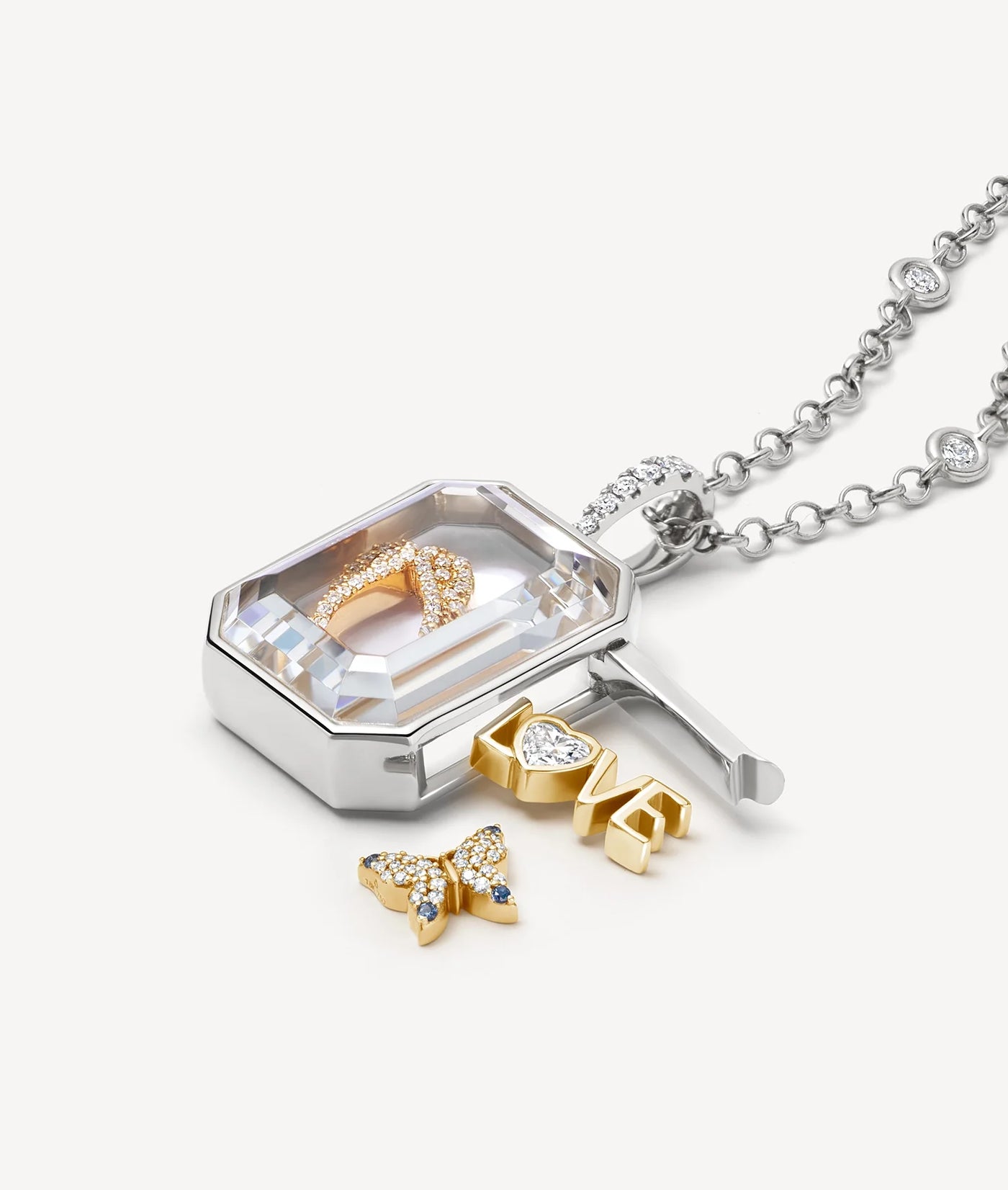 Collier Baguette Argenté